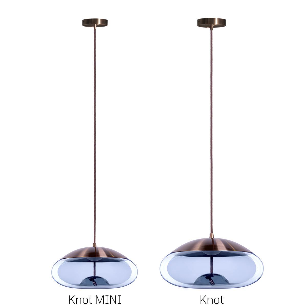 подвесной светодиодный светильник loft it knot 8133-d mini