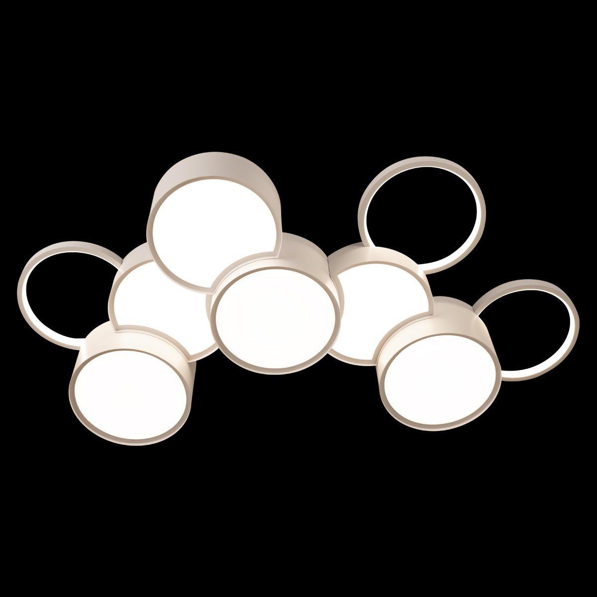 потолочный светодиодный светильник loft it pin 10317/9 white