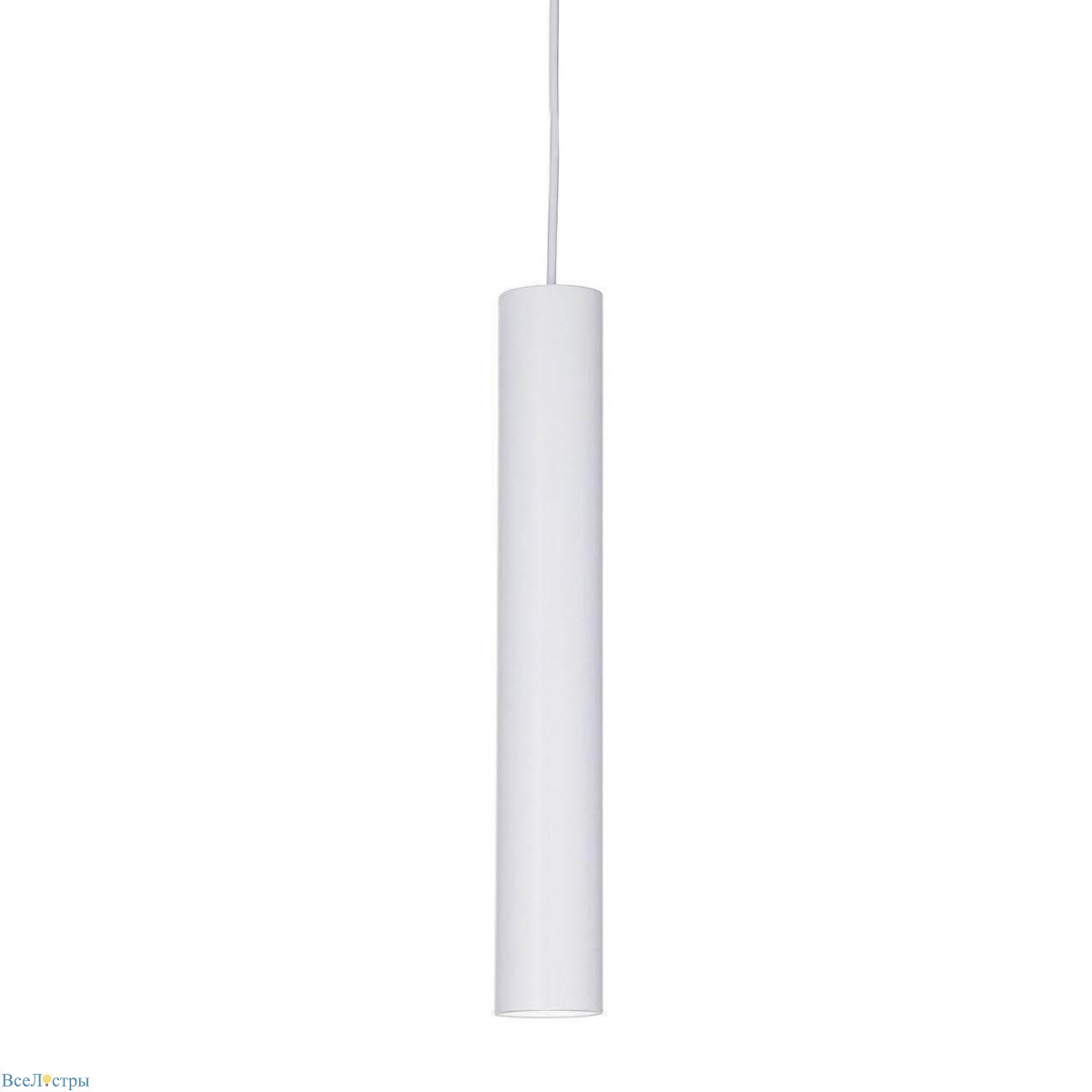подвесной светильник ideal lux ultrathin ultrathin d040 round bianco
