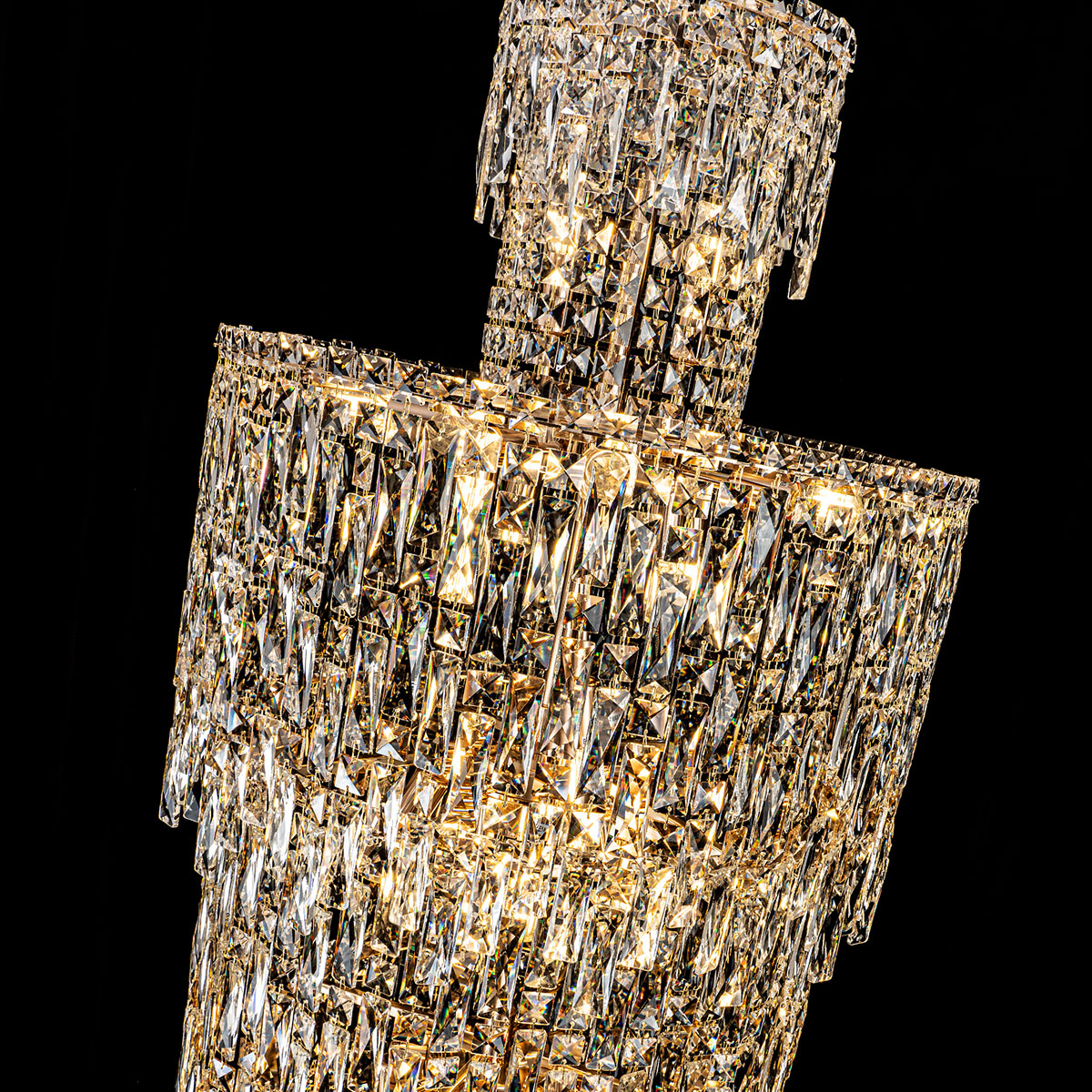 каскадная люстра modelux ml.977.47 cr