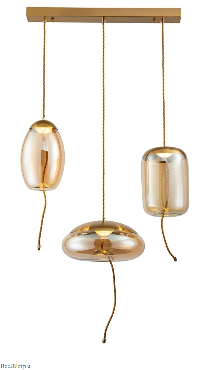 люстра wick 550 pl3.line bronze