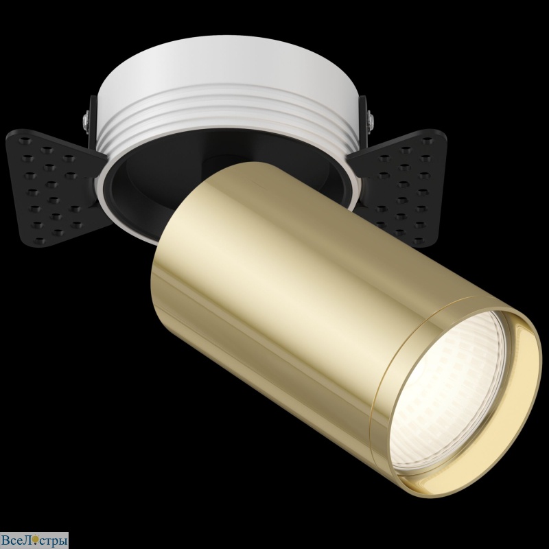 встраиваемый спот maytoni focus s c058cl-1bg