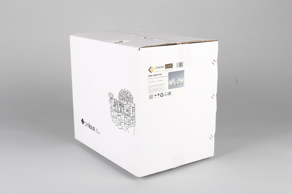 подвесная люстра omnilux oml-66503-08