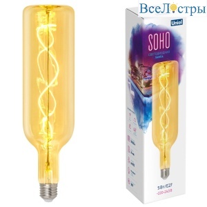 LED-SF21-5W/SOHO/E27/CW GOLDEN GLS77GO