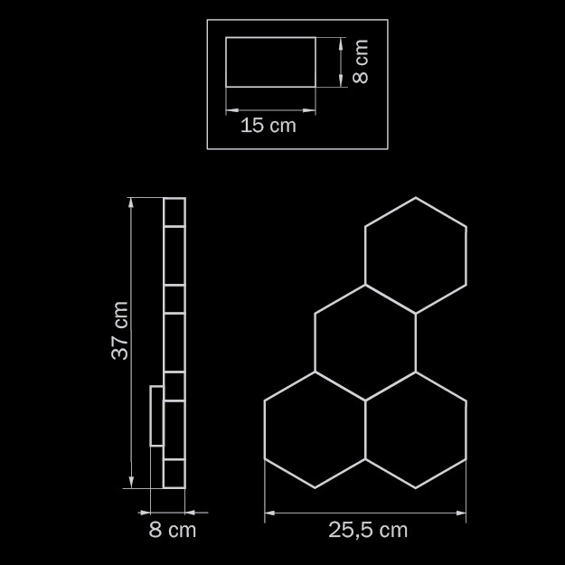 настенный светильник lightstar favo 750643