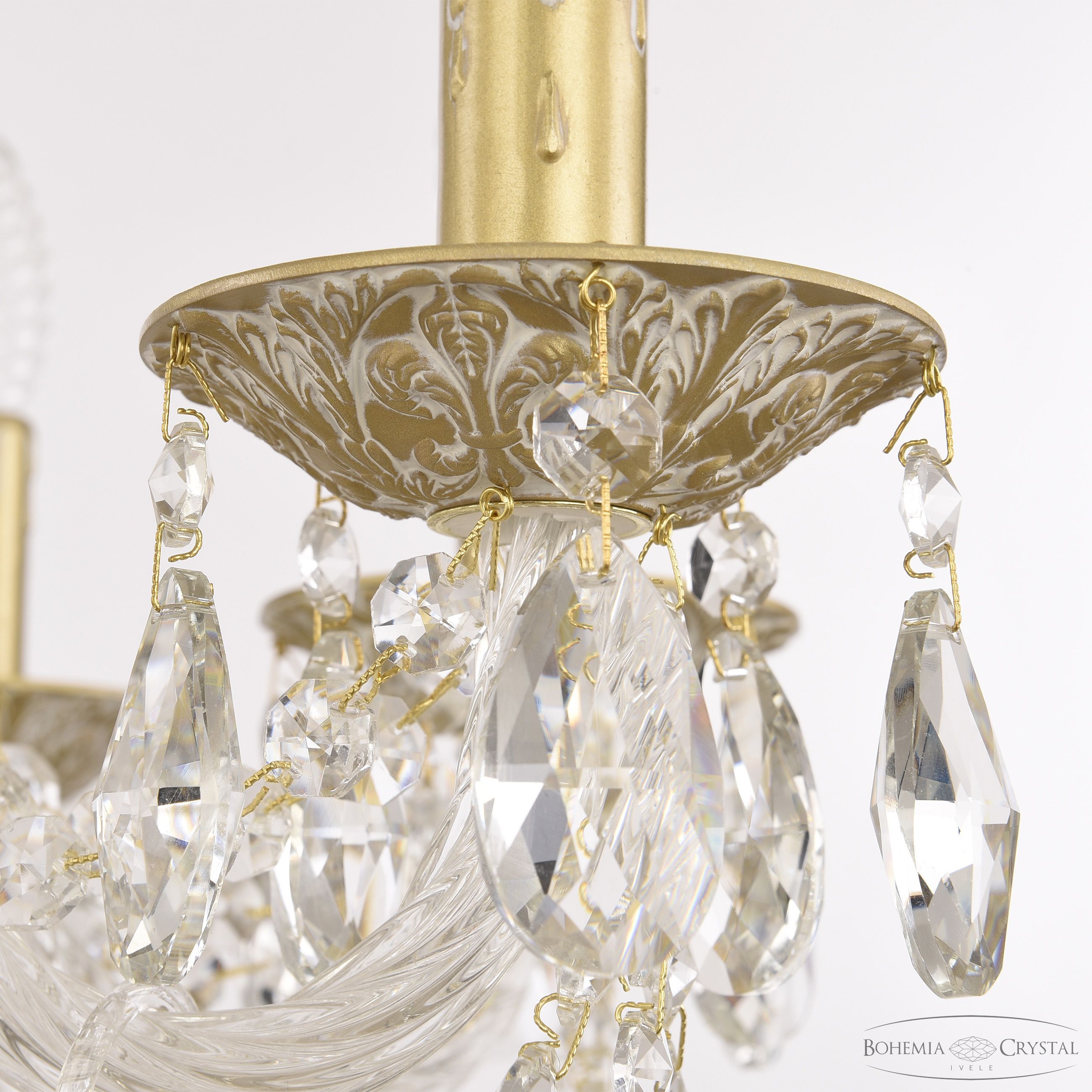 подвесная люстра bohemia ivele crystal al16311/8/195 agw