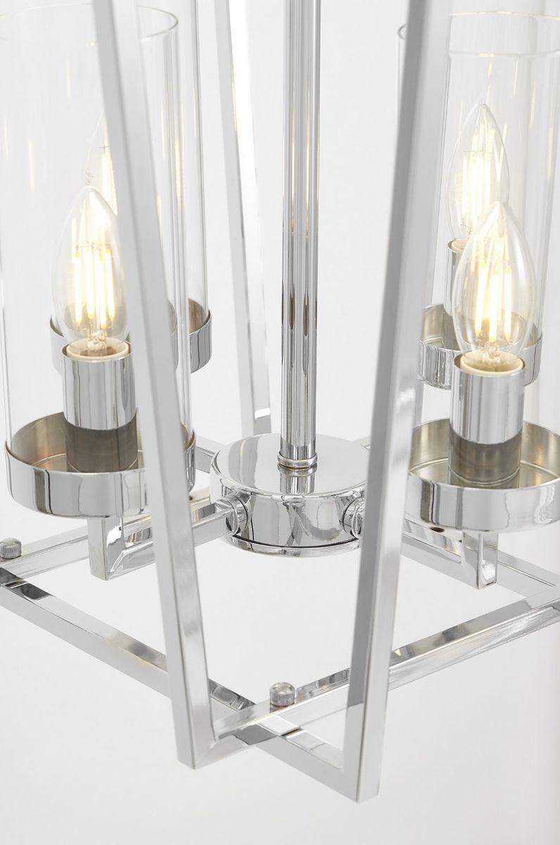 подвесная люстра lumina deco afres ldp 1246-4 chr