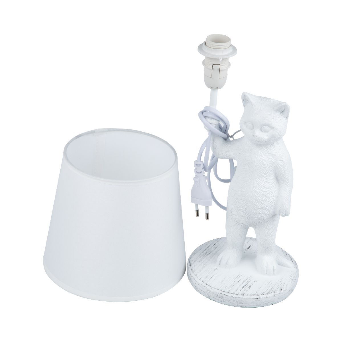 настольная лампа uniel uml-b465 e14 white ul-00011382