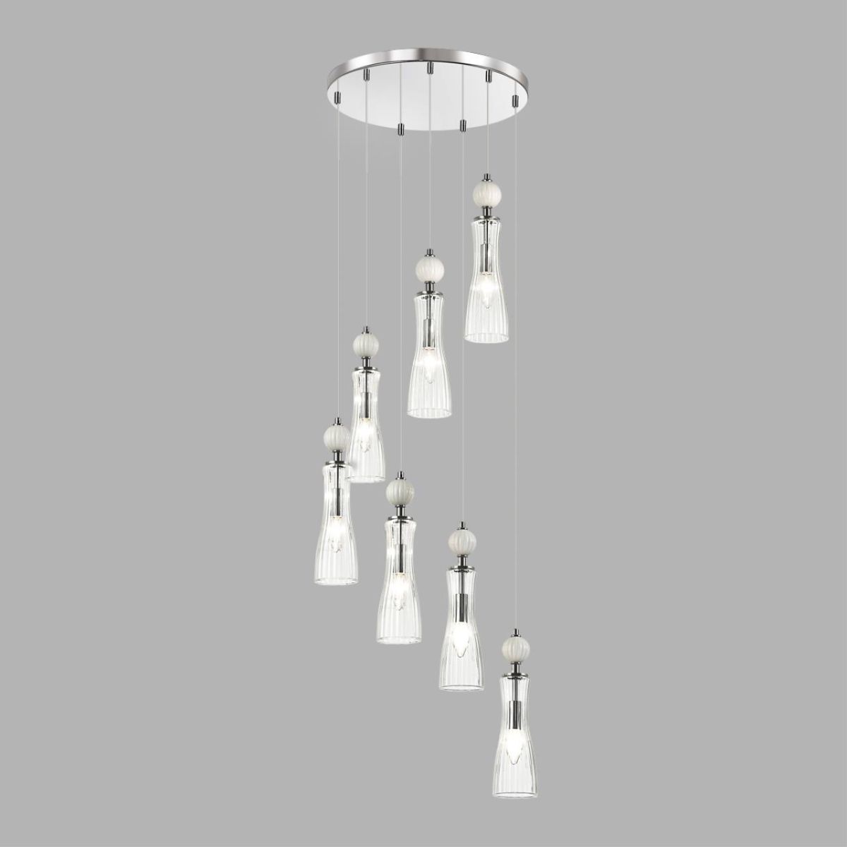 каскадная люстра lumion neoclassi emily 8268/7a