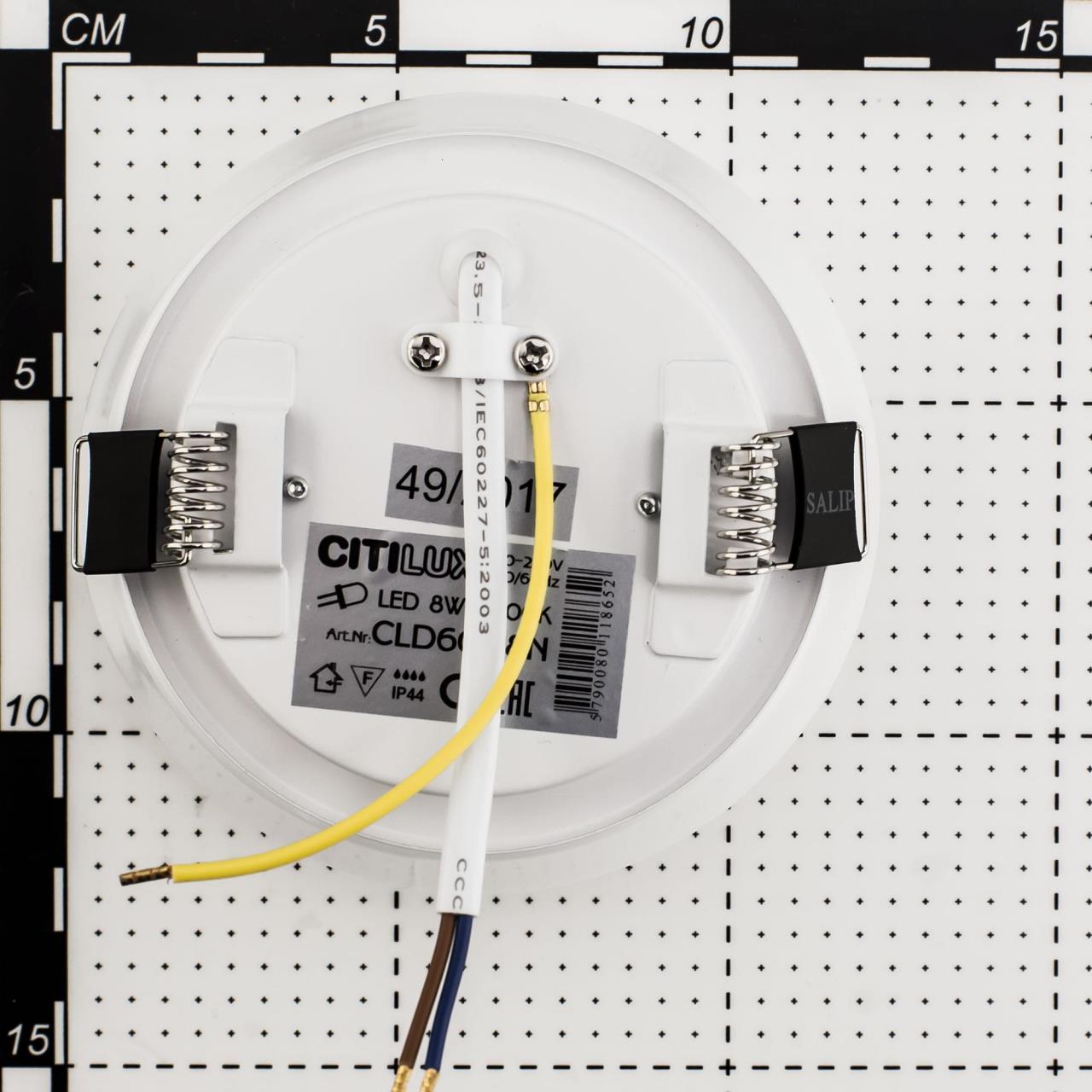 встраиваемый светодиодный светильник citilux дельта cld6008w