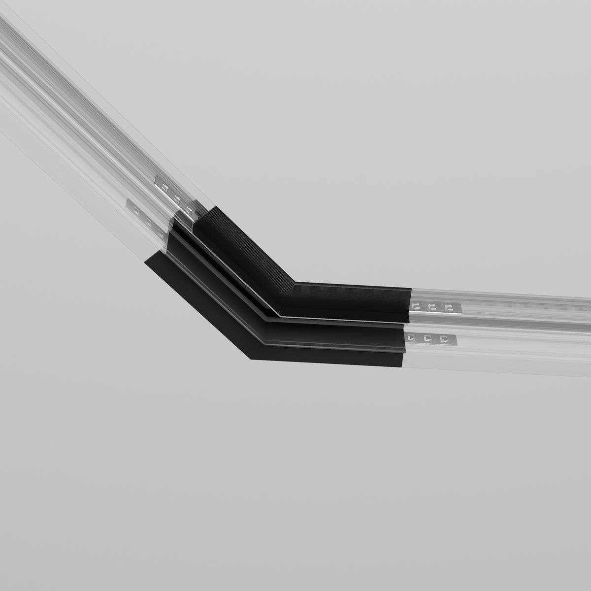 коннектор l-образный maytoni technica exility busbur tra034clo-42b