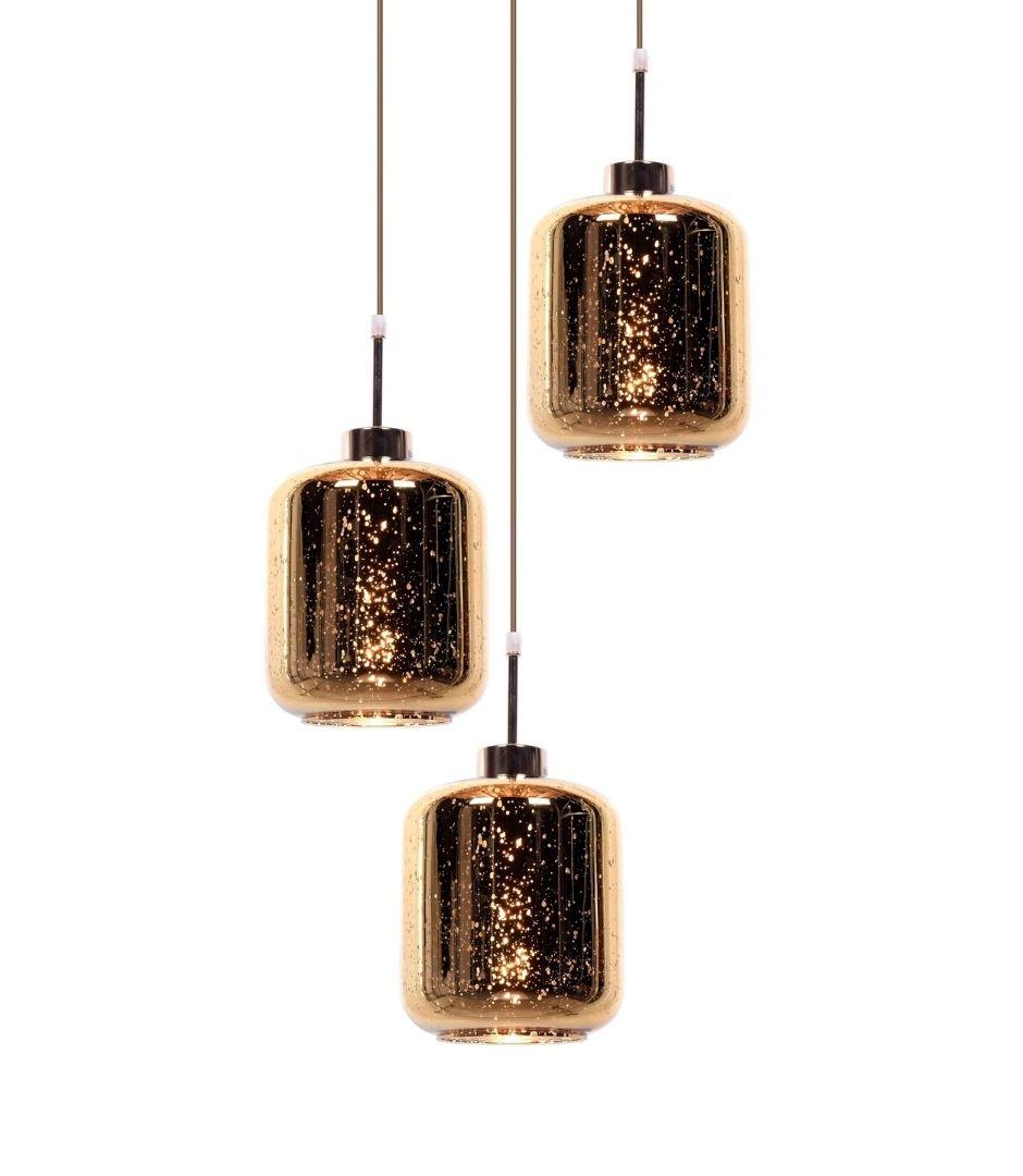 подвесная люстра lumina deco alacosmo ldp 6811-3 rd gd