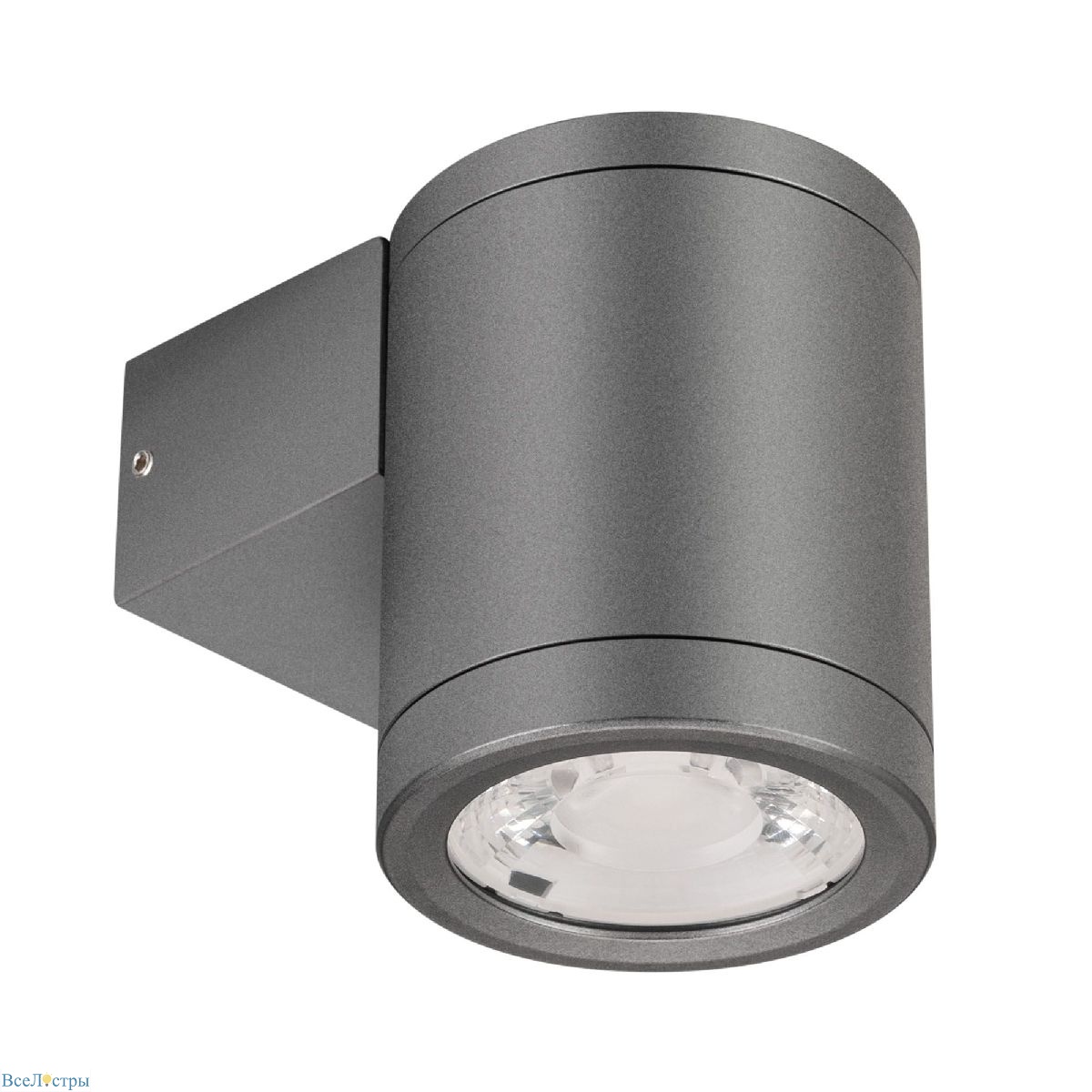 уличный настенный светильник arlight lgd-ray-wall-r65-9w warm3000 (gr, 23 deg, 230v) 038153