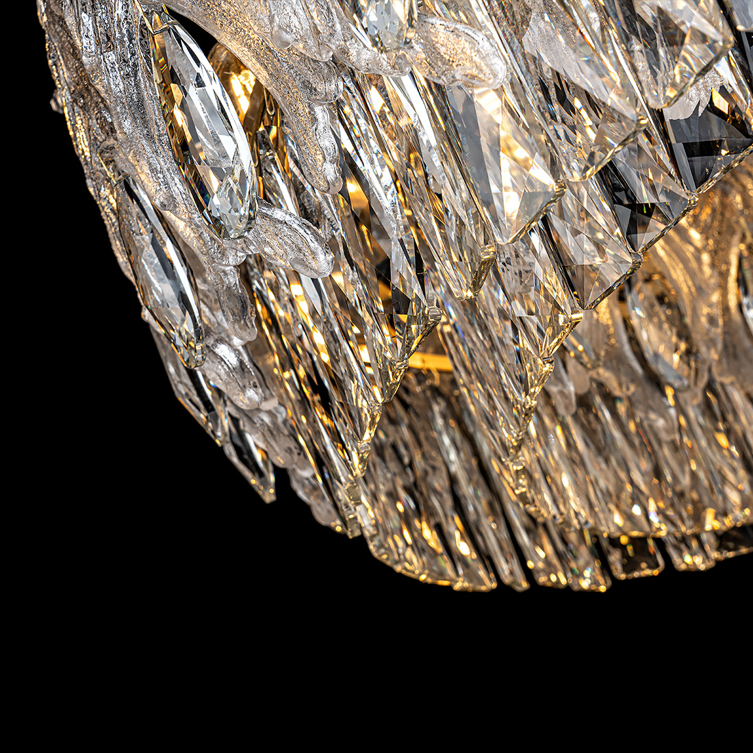 подвесная люстра modelux ml.7445.800 gd