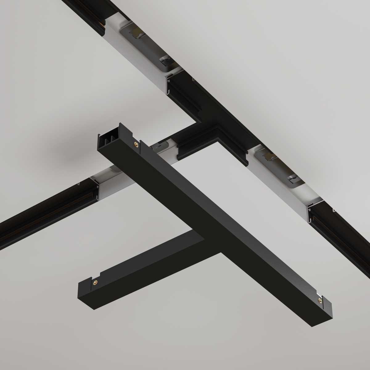 т- образный коннектор встраиваемый maytoni technical tra172ct-12b