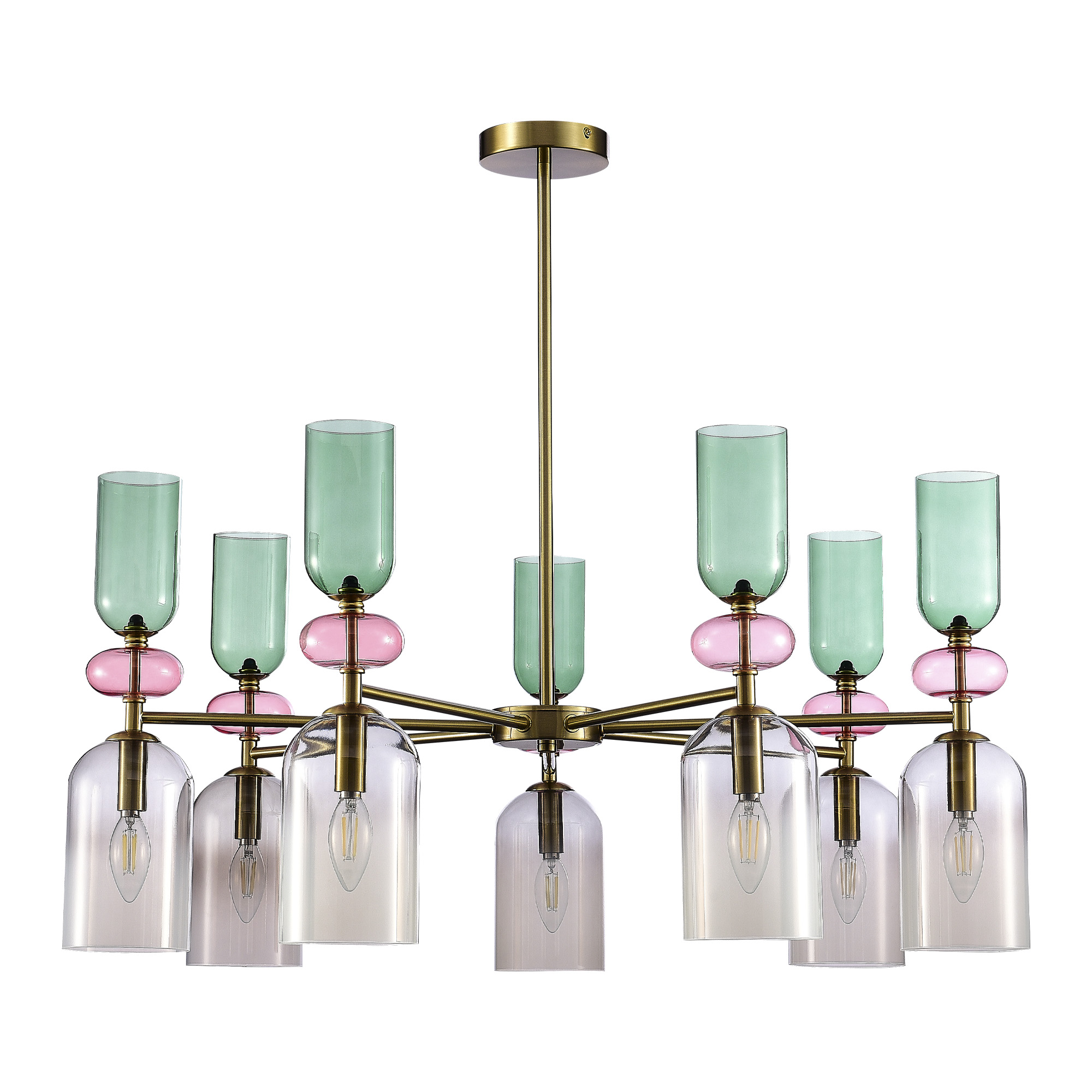 люстра на штанге st luce gea sl2000.202.07