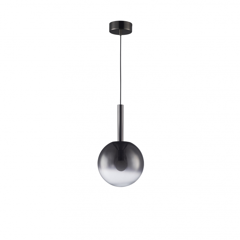 подвесной светильник iledex aura 8615p-1l bk-sm