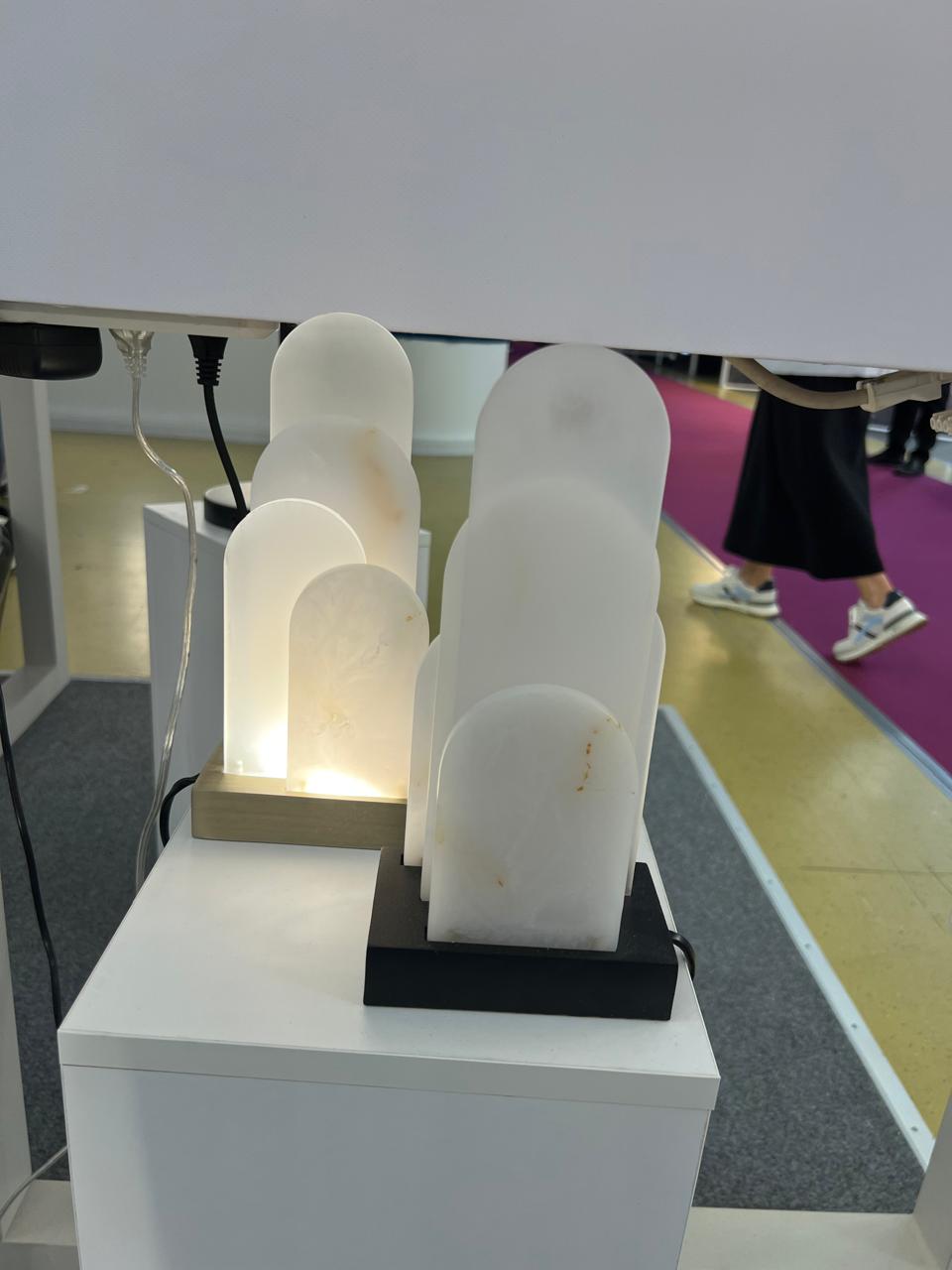 настольная лампа odeon light foros hightech 5438/12tl