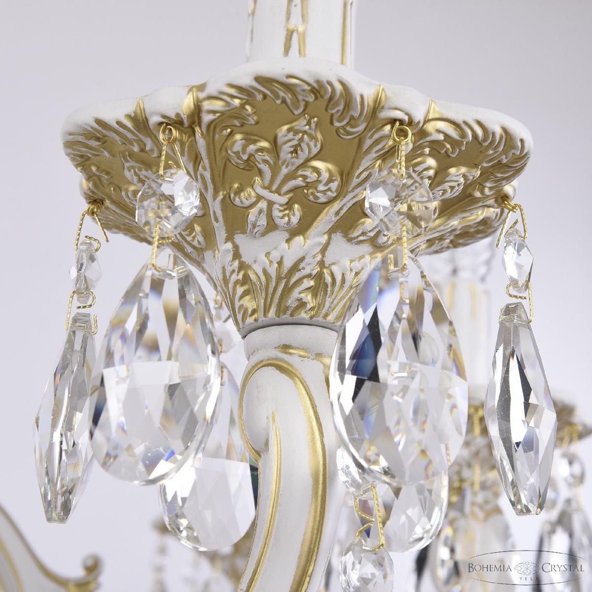 подвесная люстра bohemia ivele crystal al78101/10/300 b wmg