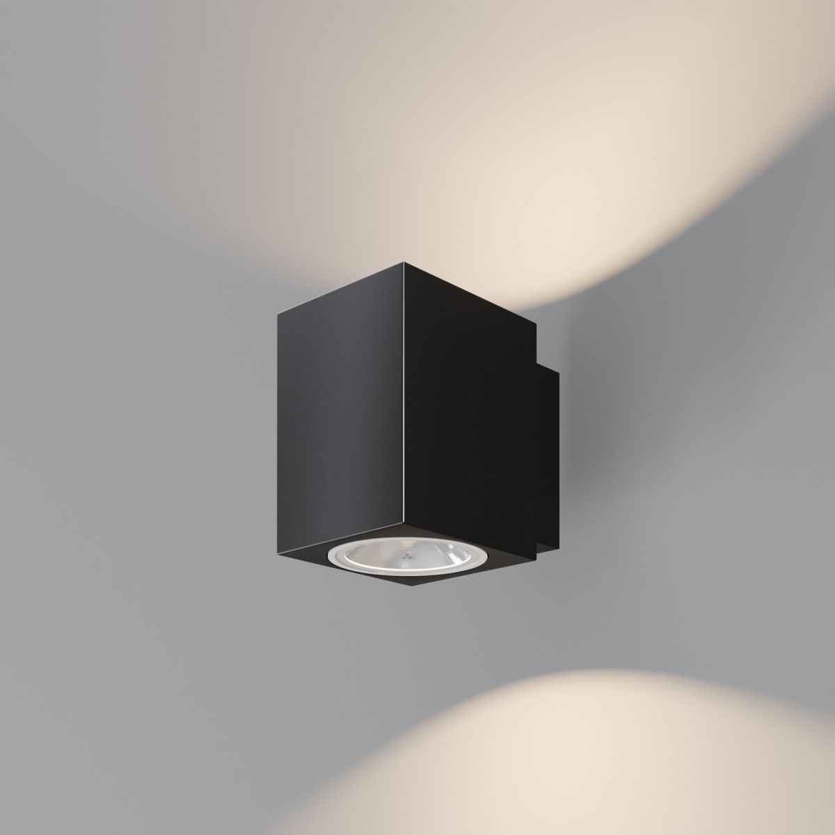 уличный настенный светильник maytoni block o507wl-l10b3k