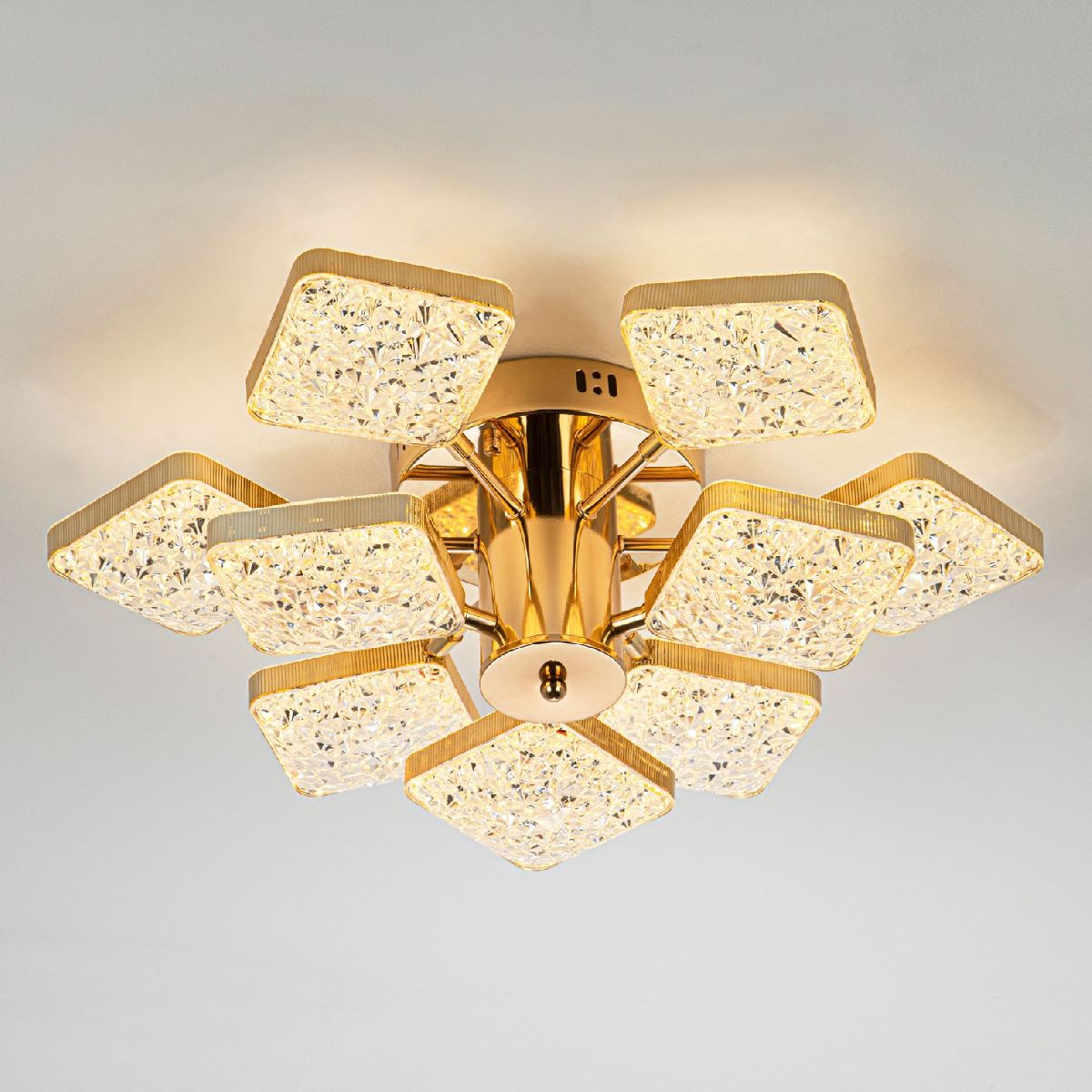 потолочная люстра led4u l8452-9