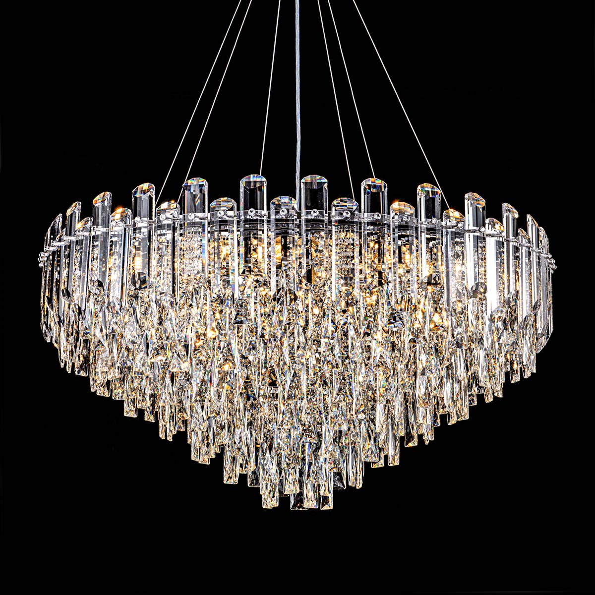 подвесная люстра modelux ml.7088.800 cr