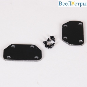 RL 06300 track rail end cap BK