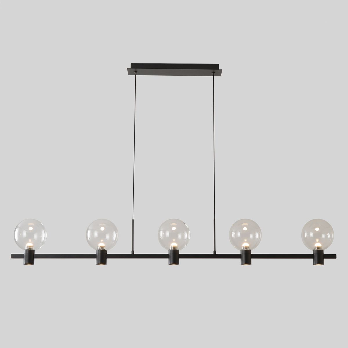 подвесной светильник crystal lux duet sp35w led black