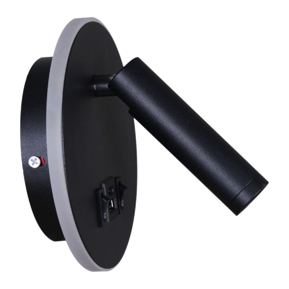 спот reluce 86203-9.2-001kt led12w+usb bk