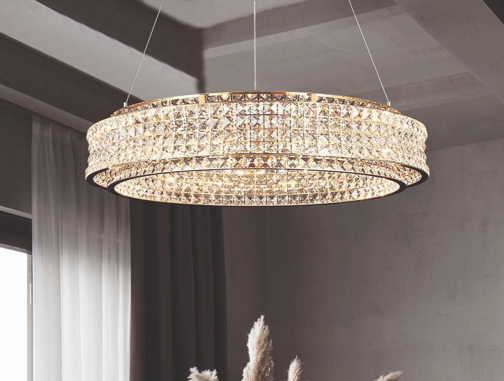 подвесной светодиодный светильник newport venera 8510/80 gold м0069971