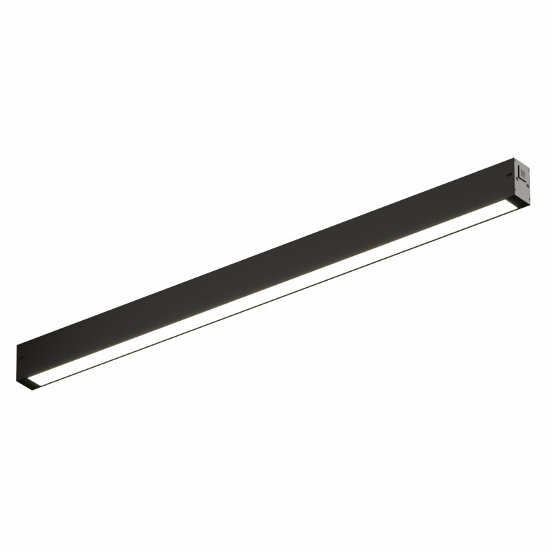 трековый однофазный светильник denkirs simple linear dk8105-bk