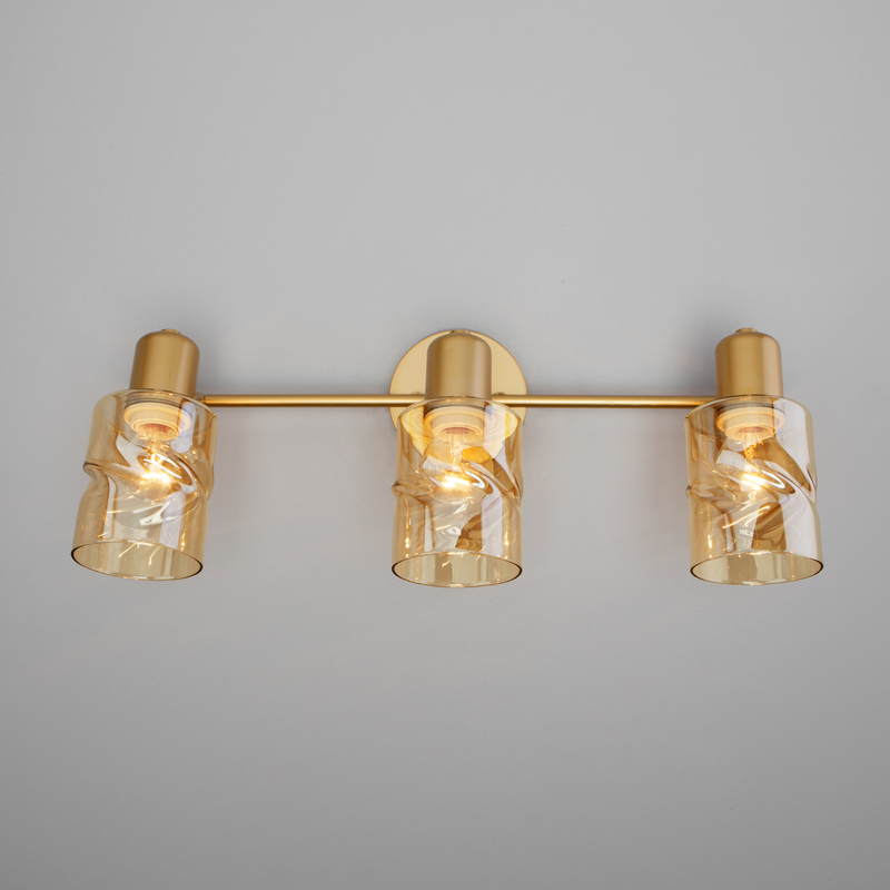 настенный светильник eurosvet ansa 20120/3 перламутровое золото