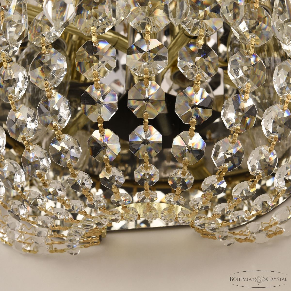 бра bohemia ivele crystal 2201h201b/3/47iv gb