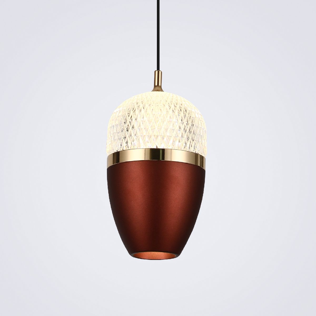 подвесной светильник led4u l8754-1 br