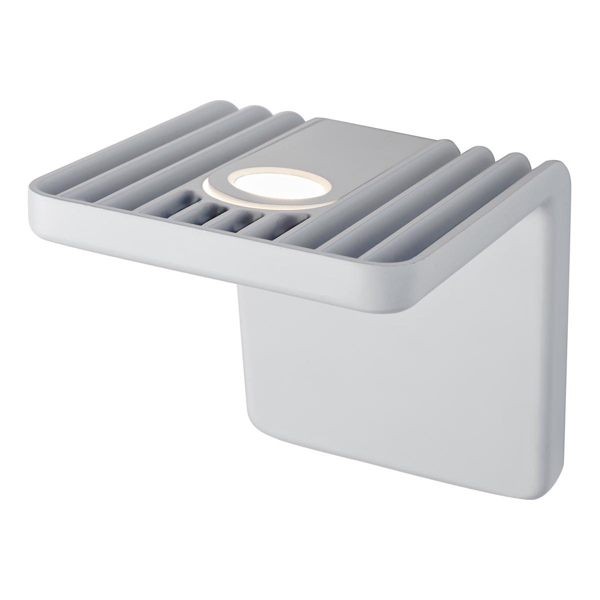 настенный светодиодный светильник iledex scoop zd8006-10w wh