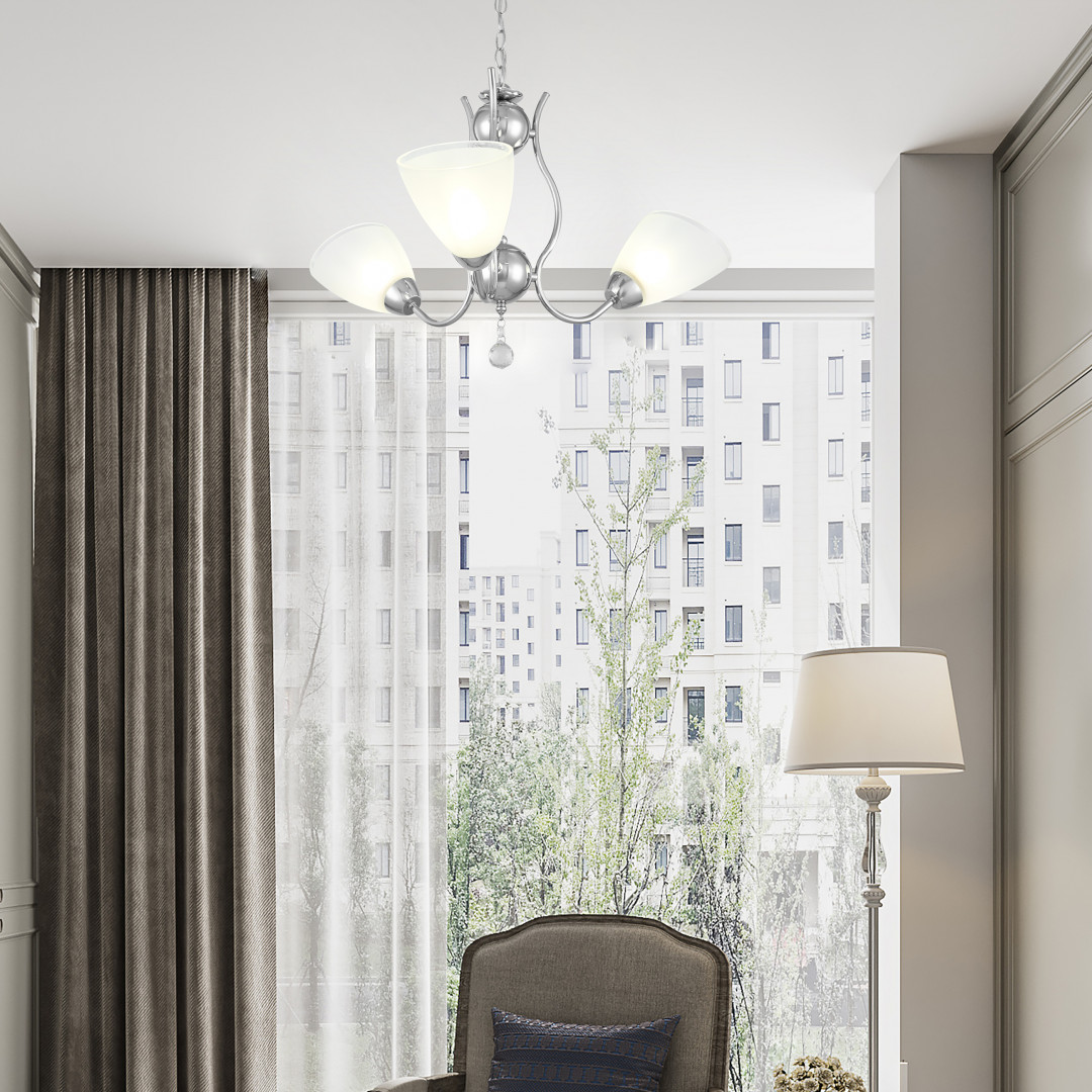 подвесная люстра arte milano amalfi 335816/3 cr