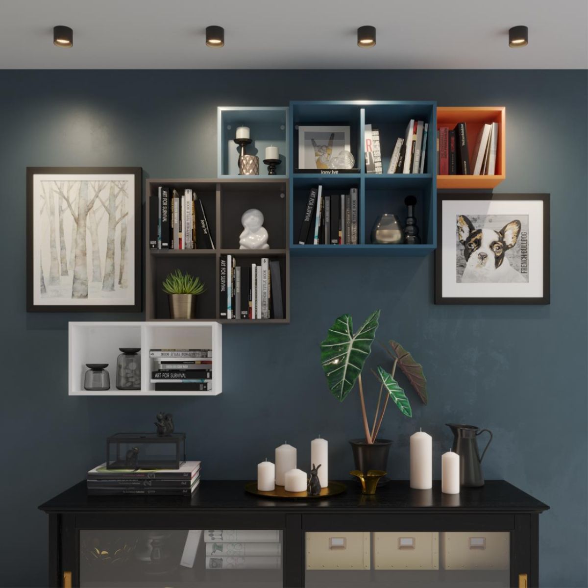 накладной светильник novotech over gemini 371010