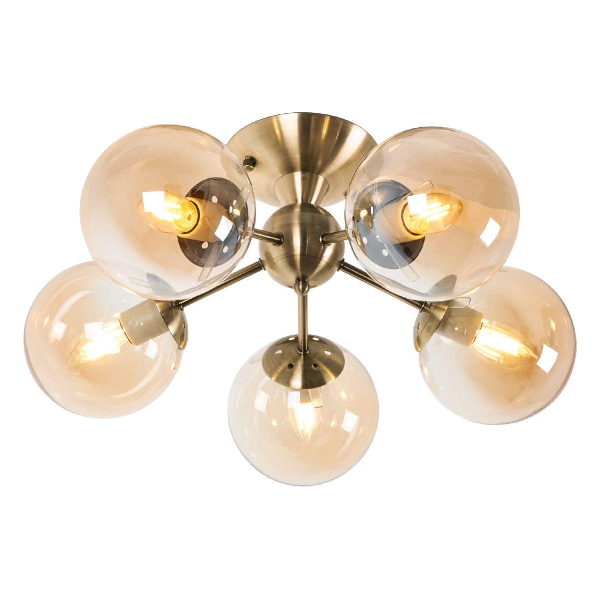 потолочная люстра myfar kate mr1431-5c