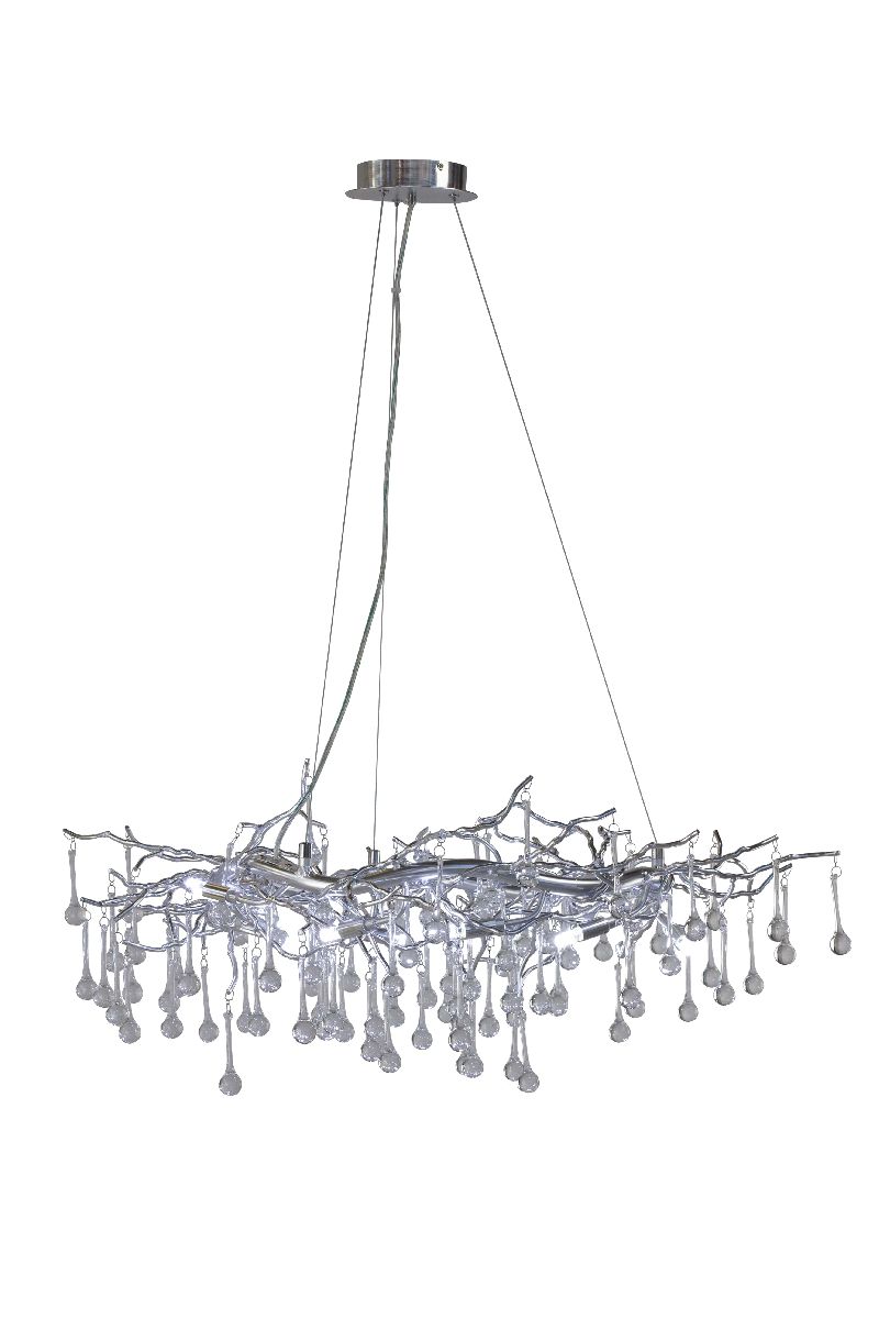 подвесная люстра am group tear d900 ar