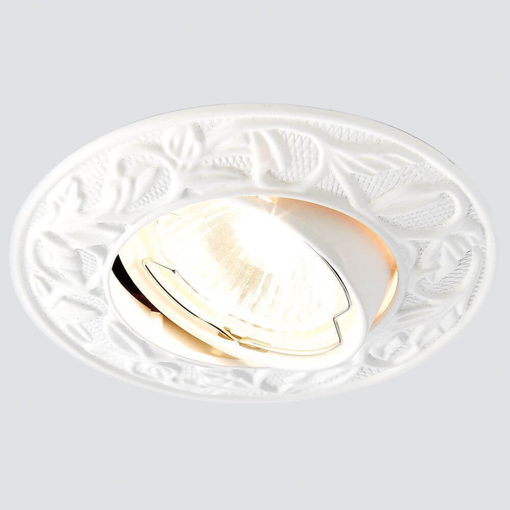 встраиваемый светильник ambrella light classic 711 wh