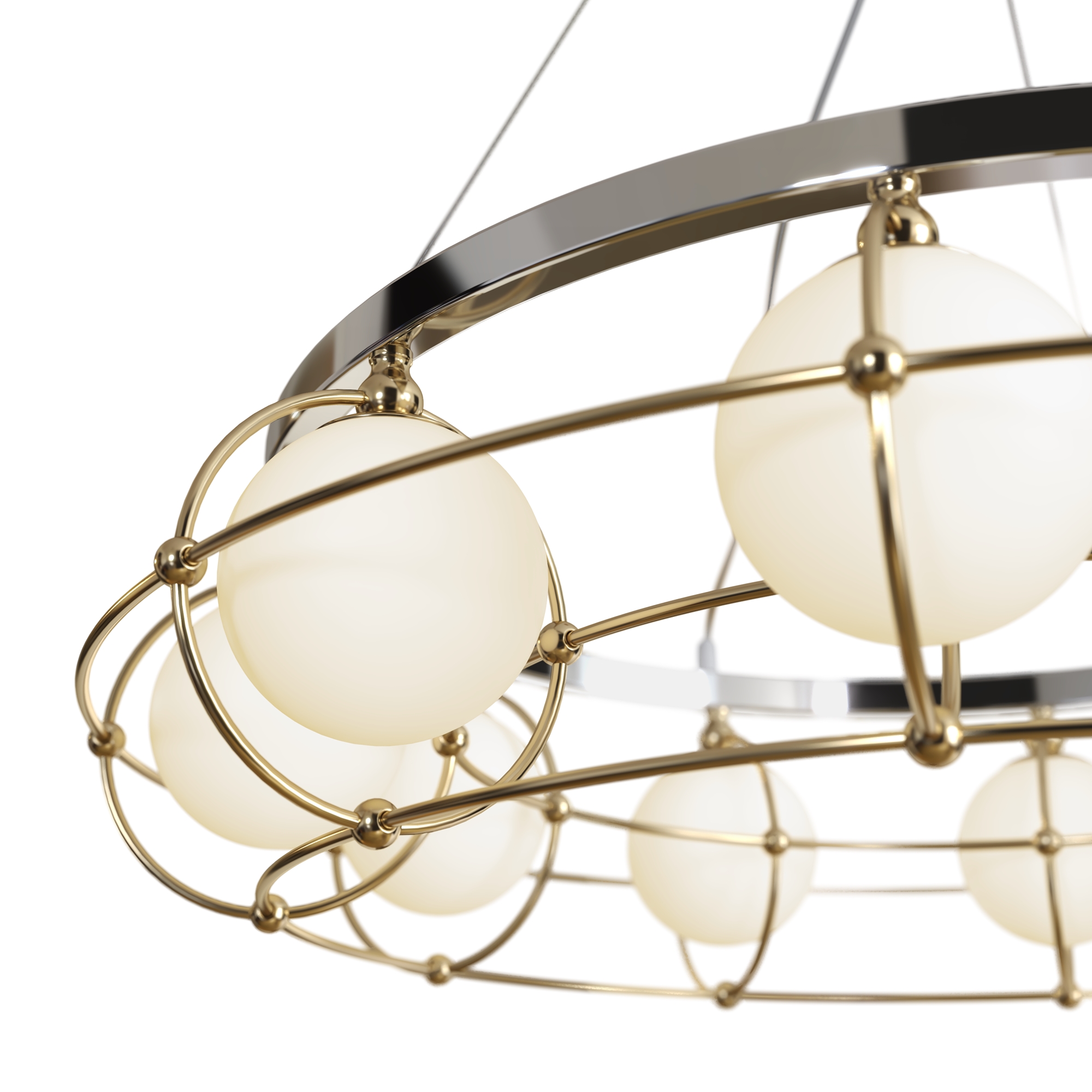 подвесная люстра maytoni carcass mod312pl-10gch