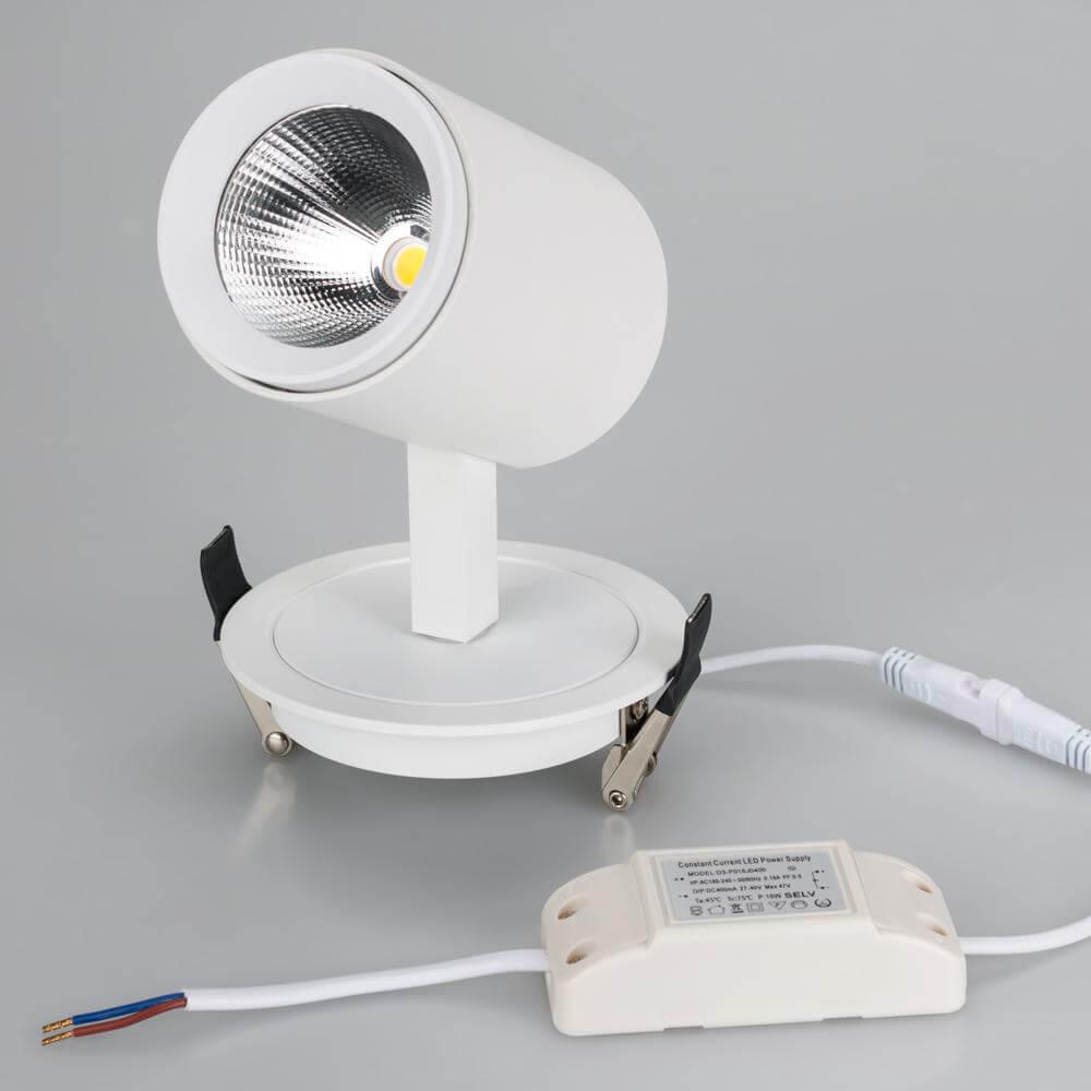 встраиваемый светодиодный спот arlight lgd-lumos-r76-16w white6000 024288