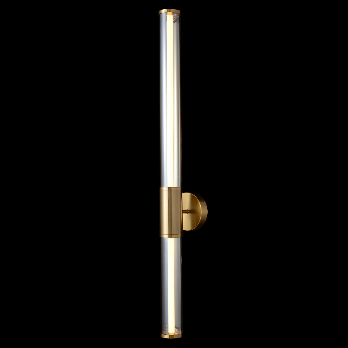 настенный светильник crystal lux lineup ap18w led brass