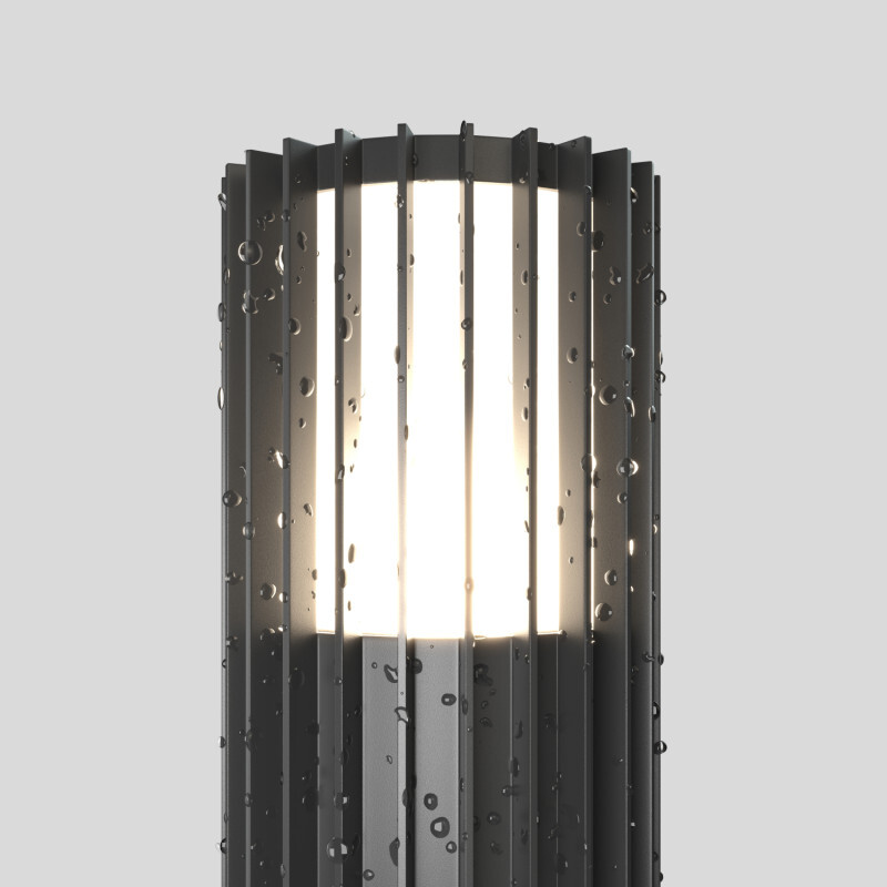 ландшафтный светильник denkirs farsun dk9728-bk