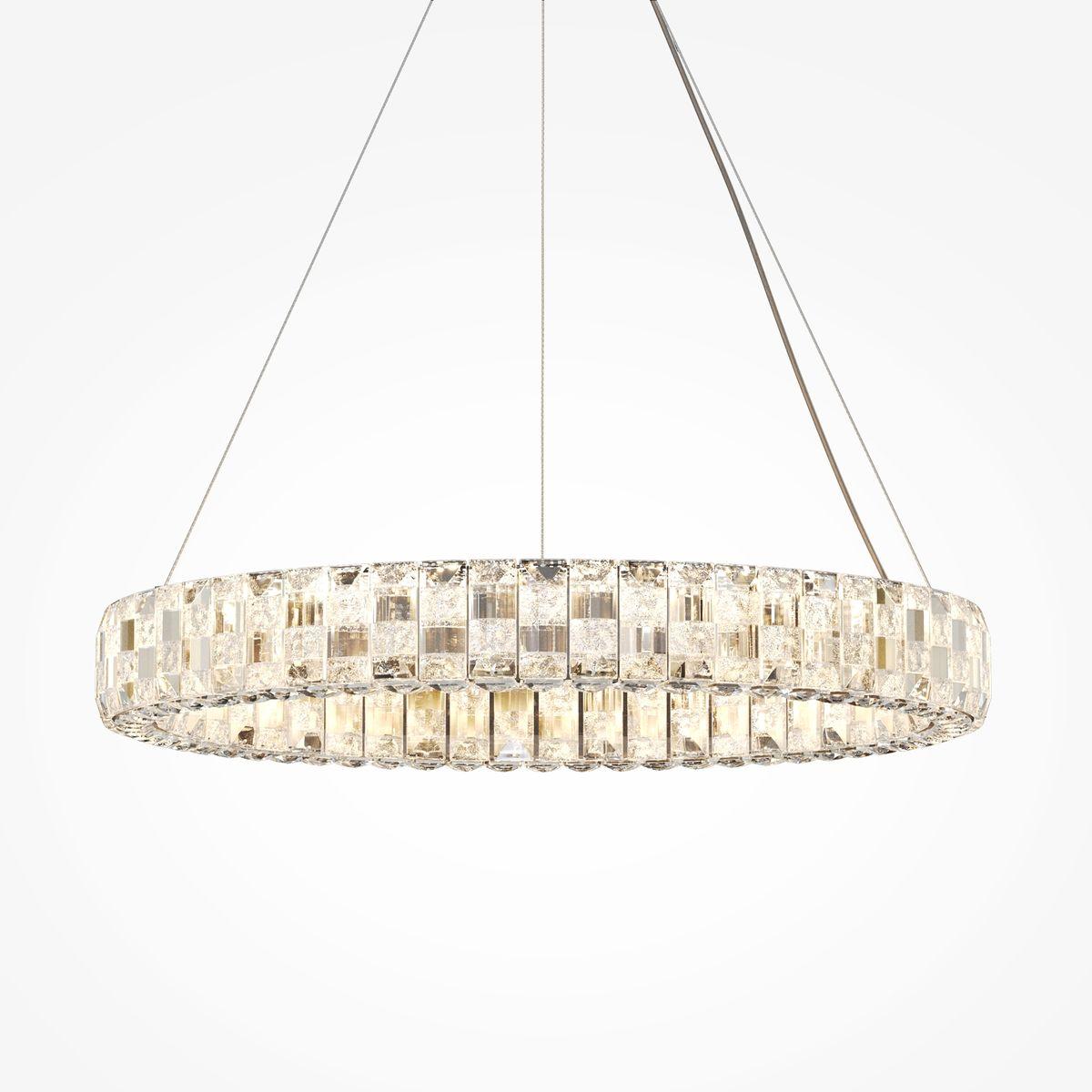 подвесной светодиодный светильник maytoni castello mod335pl-l30ch3k