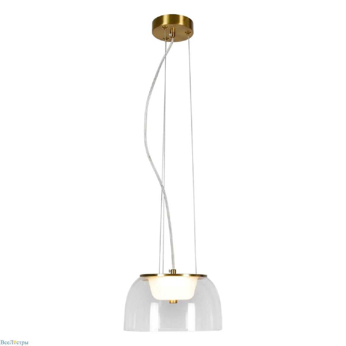 подвесной светодиодный светильник lussole loft dearborn lsp-7061