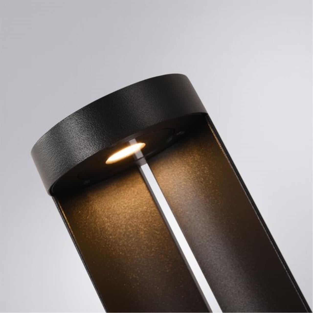 уличный светодиодный светильник arte lamp new york a1645pa-1bk