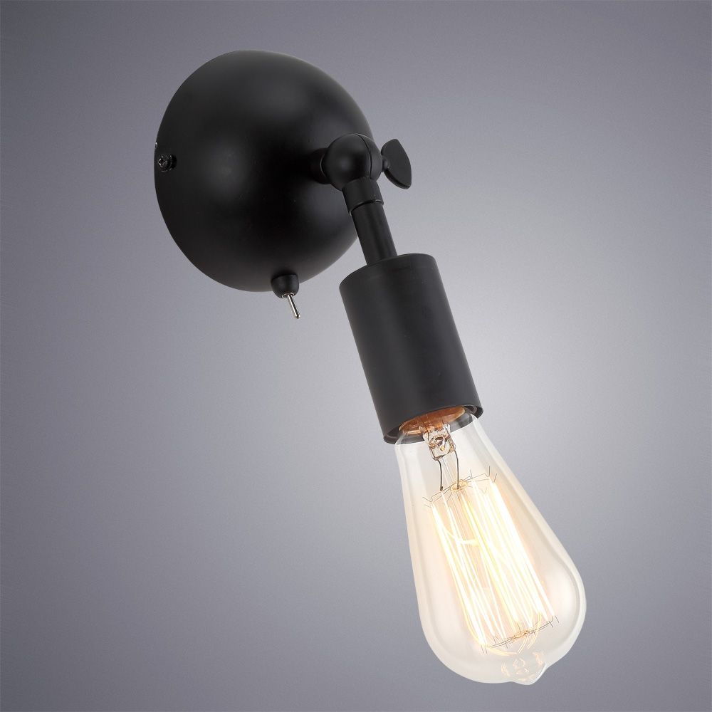 спот arte lamp a9190ap-1bk