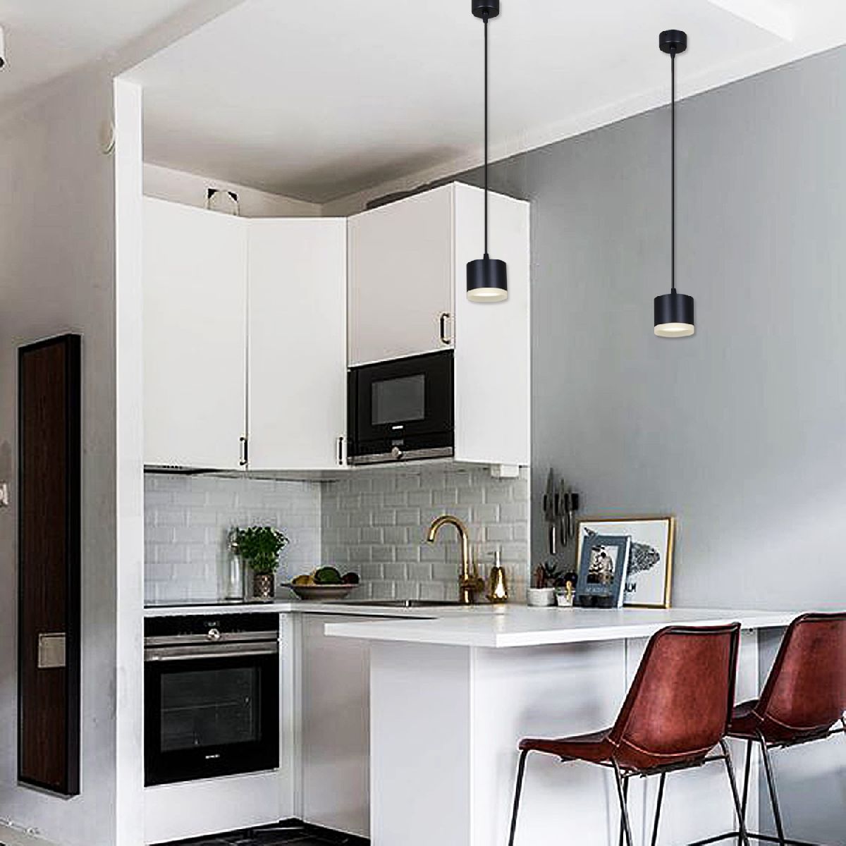 подвесной светильник reluce 53004-0.9-001ld gx53 bk