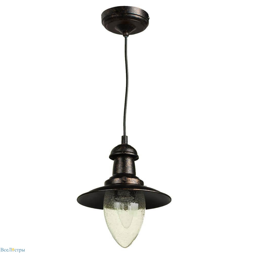 подвесной светильник arte lamp fisherman a5518sp-1ri
